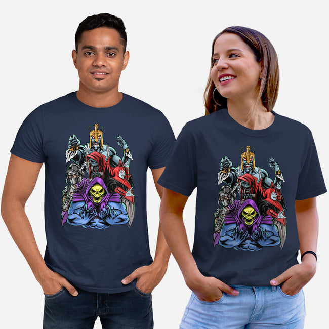 Secular Villains-unisex basic tee-Conjura Geek
