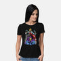 Secular Villains-womens basic tee-Conjura Geek