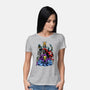 Secular Villains-womens basic tee-Conjura Geek