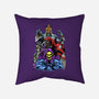 Secular Villains-none removable cover w insert throw pillow-Conjura Geek