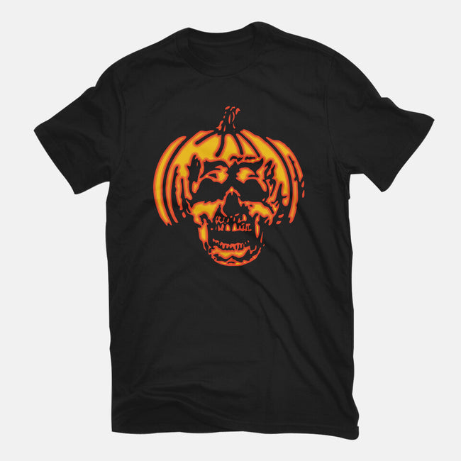 Pumpkin Skull-mens premium tee-dalethesk8er