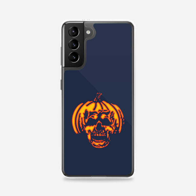 Pumpkin Skull-samsung snap phone case-dalethesk8er