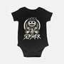 Pumpkin The Slasher-baby basic onesie-Logozaste