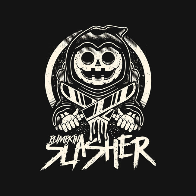 Pumpkin The Slasher-womens basic tee-Logozaste