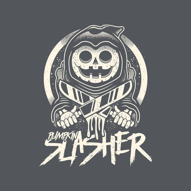 Pumpkin The Slasher-womens v-neck tee-Logozaste