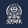 Pumpkin The Slasher-none glossy sticker-Logozaste