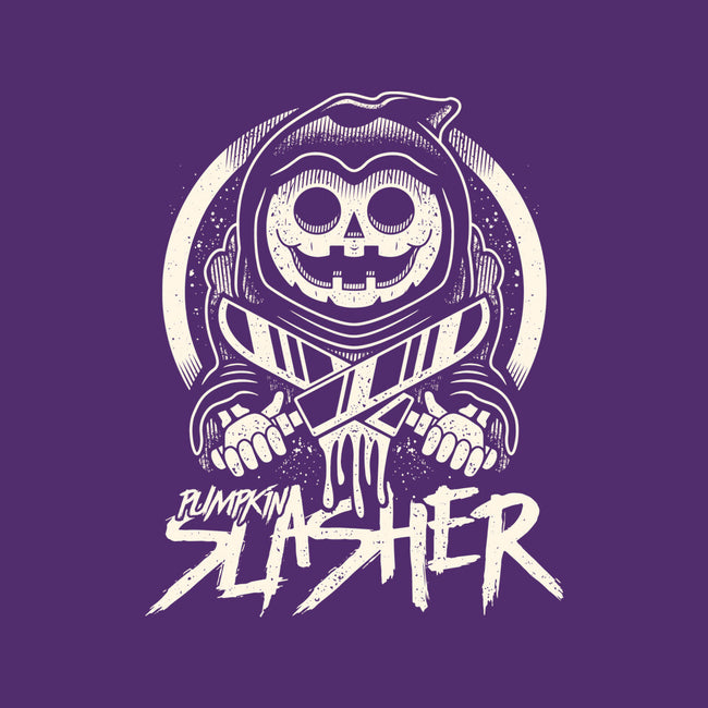 Pumpkin The Slasher-none fleece blanket-Logozaste