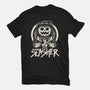 Pumpkin The Slasher-womens basic tee-Logozaste