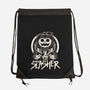Pumpkin The Slasher-none drawstring bag-Logozaste