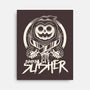 Pumpkin The Slasher-none stretched canvas-Logozaste