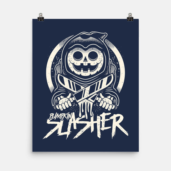 Pumpkin The Slasher-none matte poster-Logozaste