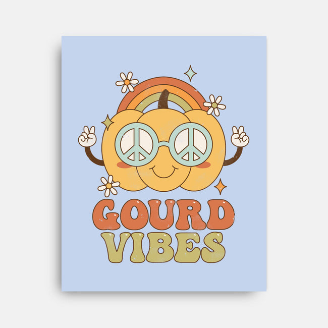 Gourd Vibes Only-none stretched canvas-paulagarcia