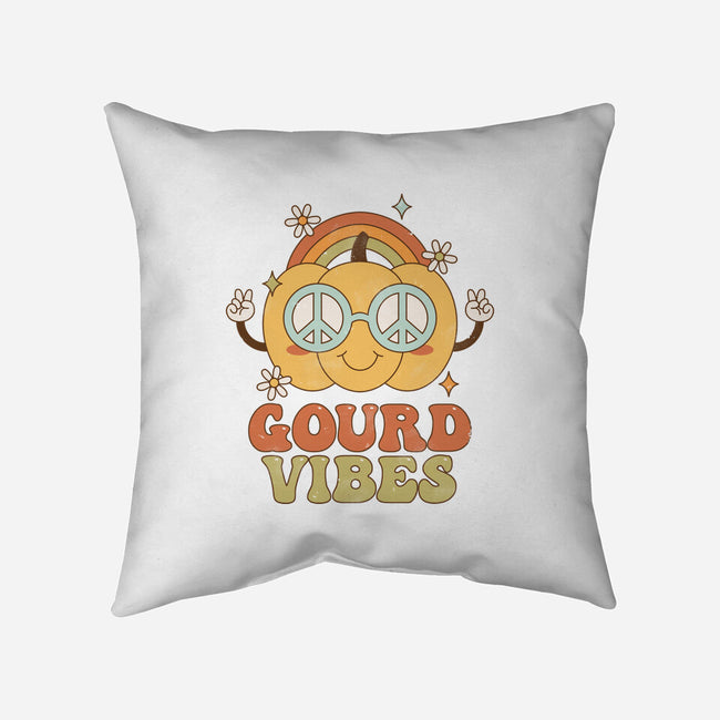 Gourd Vibes Only-none removable cover throw pillow-paulagarcia