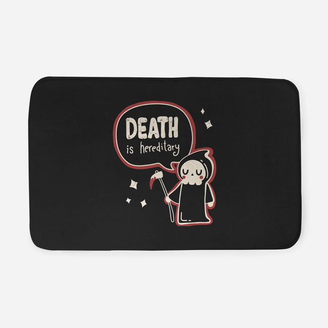 Death Is Hereditary-none memory foam bath mat-Mushita