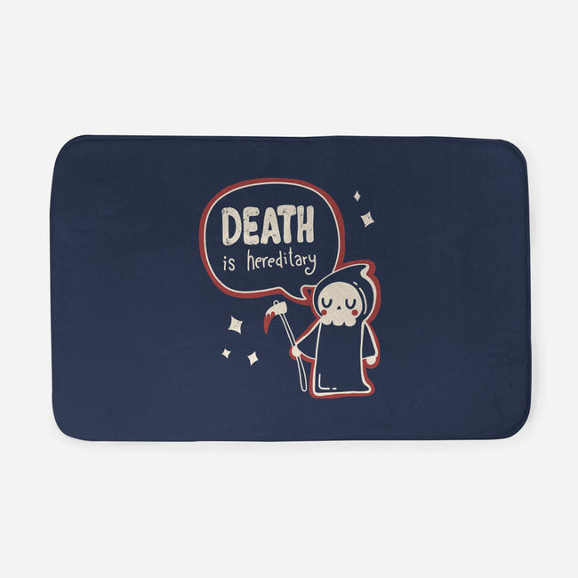 Death Is Hereditary-none memory foam bath mat-Mushita