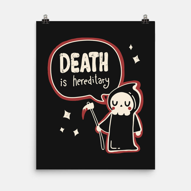 Death Is Hereditary-none matte poster-Mushita