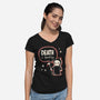 Death Is Hereditary-womens v-neck tee-Mushita