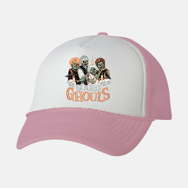 Squad Ghouls-unisex trucker hat-momma_gorilla