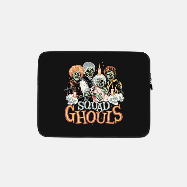 Squad Ghouls-none zippered laptop sleeve-momma_gorilla