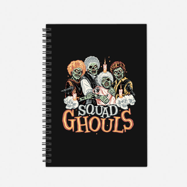Squad Ghouls-none dot grid notebook-momma_gorilla