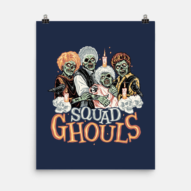 Squad Ghouls-none matte poster-momma_gorilla