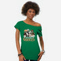 Squad Ghouls-womens off shoulder tee-momma_gorilla