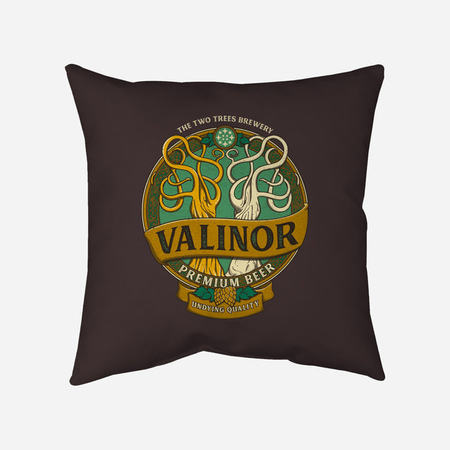 Eternal Brew-none removable cover w insert throw pillow-retrodivision