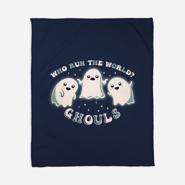 Who Run The World-none fleece blanket-rocketman_art