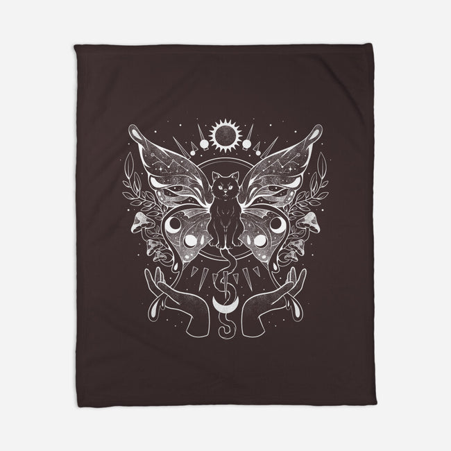 Metamorfurry Mystic Cat-none fleece blanket-eduely