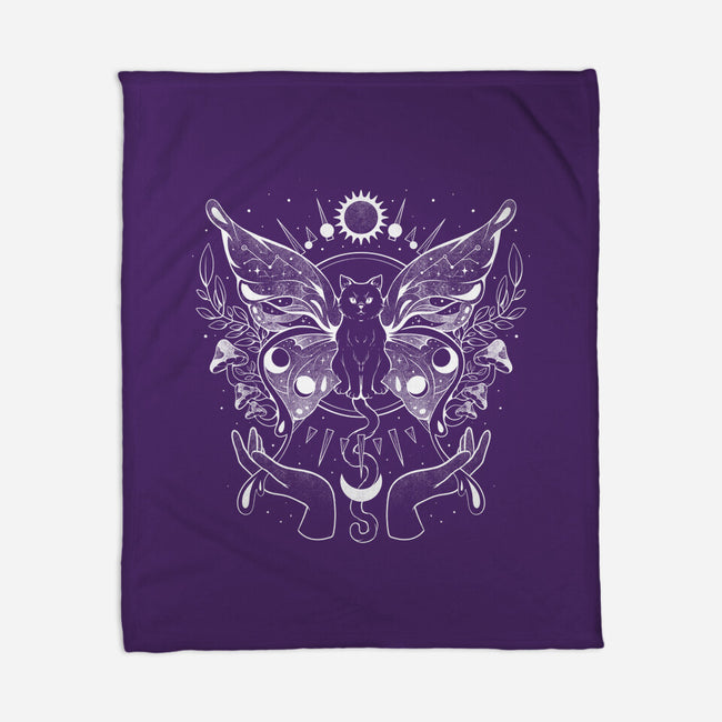 Metamorfurry Mystic Cat-none fleece blanket-eduely