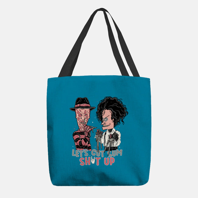 Let's Cut Stuff Up-none basic tote bag-momma_gorilla