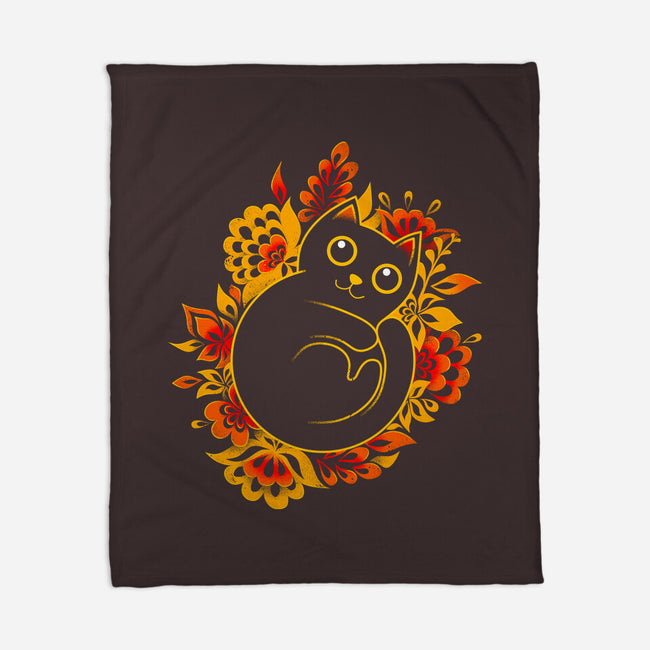 Hello Autumn-none fleece blanket-erion_designs