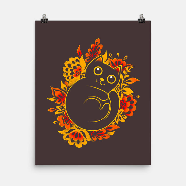 Hello Autumn-none matte poster-erion_designs