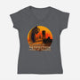 Tremor-womens v-neck tee-Gomsky