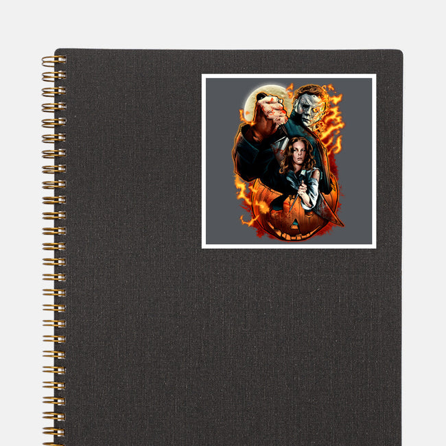 Halloween Kill-none glossy sticker-Conjura Geek