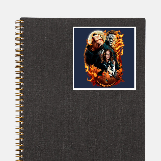 Halloween Kill-none glossy sticker-Conjura Geek