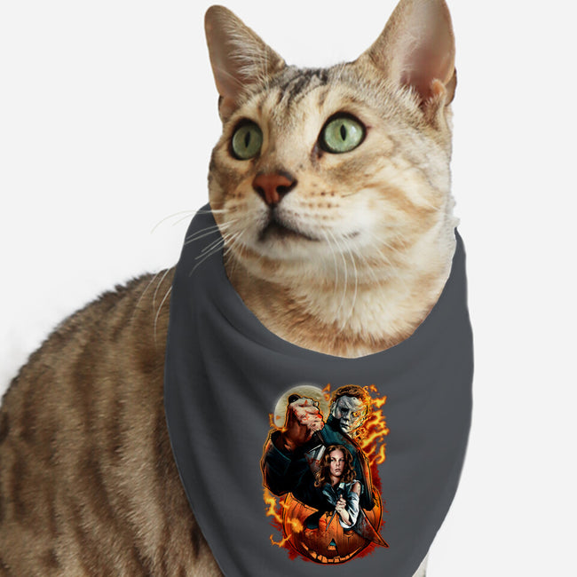 Halloween Kill-cat bandana pet collar-Conjura Geek