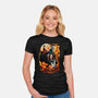 Halloween Kill-womens fitted tee-Conjura Geek