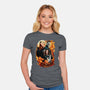 Halloween Kill-womens fitted tee-Conjura Geek