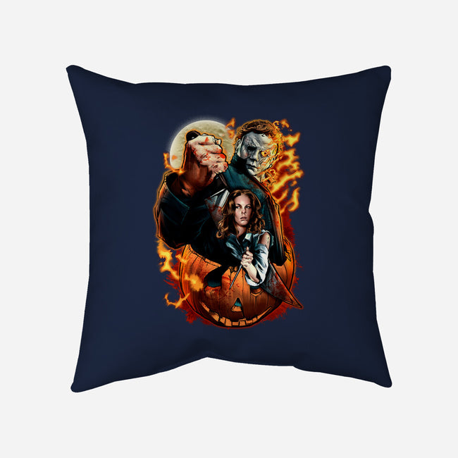 Halloween Kill-none removable cover w insert throw pillow-Conjura Geek