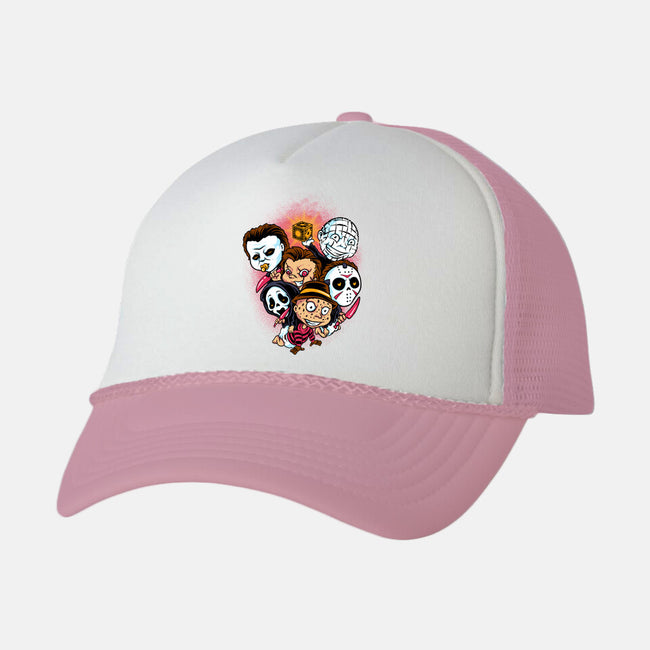 Horror Babies-unisex trucker hat-spoilerinc