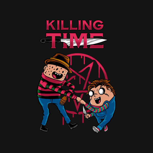 Killing Time-none removable cover throw pillow-spoilerinc