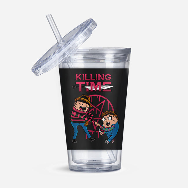 Killing Time-none acrylic tumbler drinkware-spoilerinc