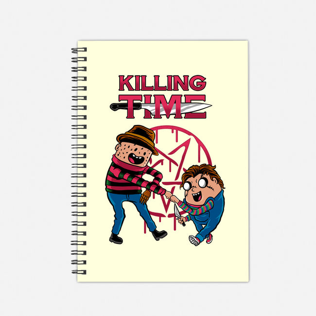 Killing Time-none dot grid notebook-spoilerinc