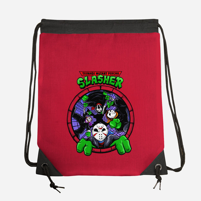 Four Slashers-none drawstring bag-spoilerinc