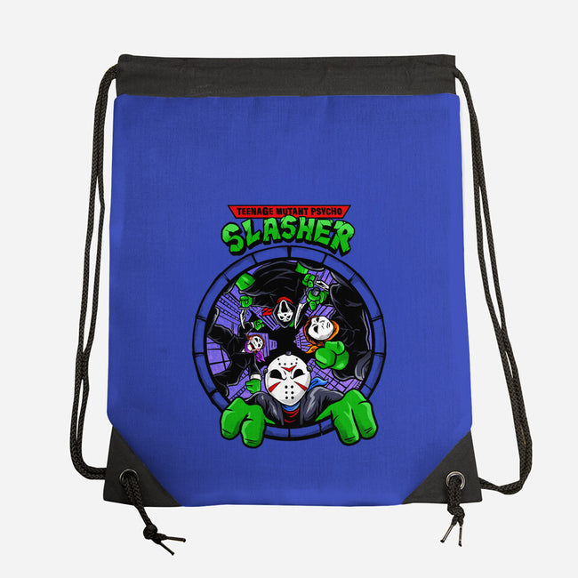 Four Slashers-none drawstring bag-spoilerinc