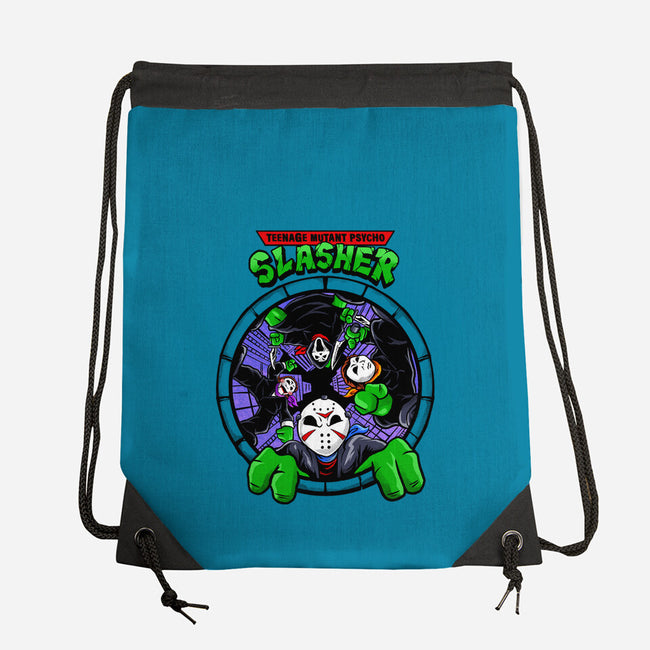 Four Slashers-none drawstring bag-spoilerinc