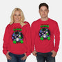 Four Slashers-unisex crew neck sweatshirt-spoilerinc