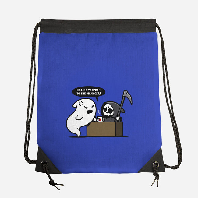 Karen Ghost-none drawstring bag-Boggs Nicolas
