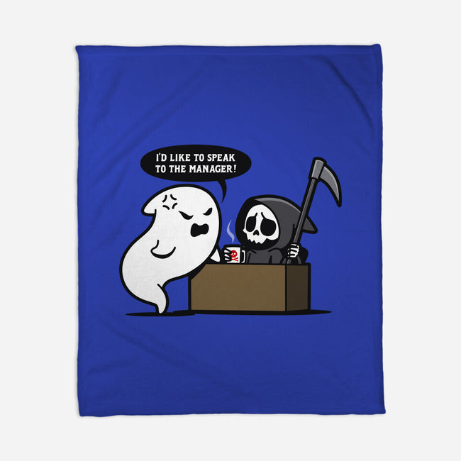 Karen Ghost-none fleece blanket-Boggs Nicolas